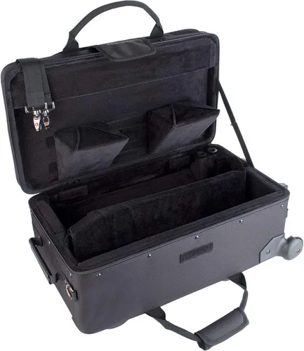 Vista 6 de Protec Estuche Combo Trompeta/Auxiliar PRO PAC con ruedas, Modelo PB301VAX