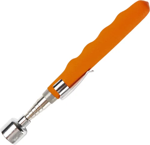 Vista 11 de Herramienta de recogida magnética flexible, palo de recogida extensible y plegable, extensible hasta 22.8” con capacidad de tracción de 20LB, útil