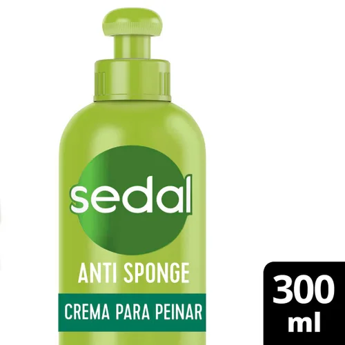 Vista 2 de Sedal Anti Esponja con Crema Peinadora Complejo Hidratante 10.1 fl oz