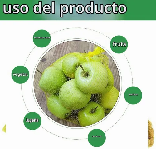 Vista 2 de 100 bolsas de malla para eclosionar mariscos y huevos, bolsas reutilizables para hervir cangrejos y cebolla
