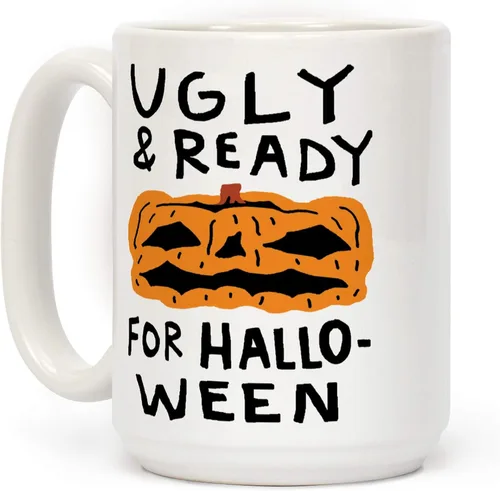 Vista 84 de LookHUMAN Tazas de Halloween Taza de café de Halloween - Tazas de café para decoración ideales para amantes y entusiastas de la decoración - Taza