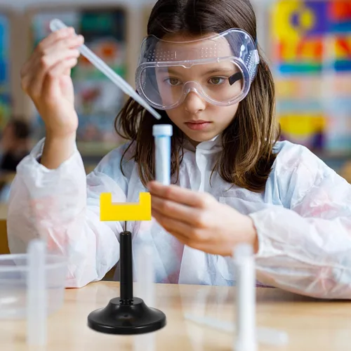 Vista 2 de FAVOMOTO Soporte giratorio para experimentos electrostáticos, herramienta de enseñanza de física, suministro de experimento estático para escuela