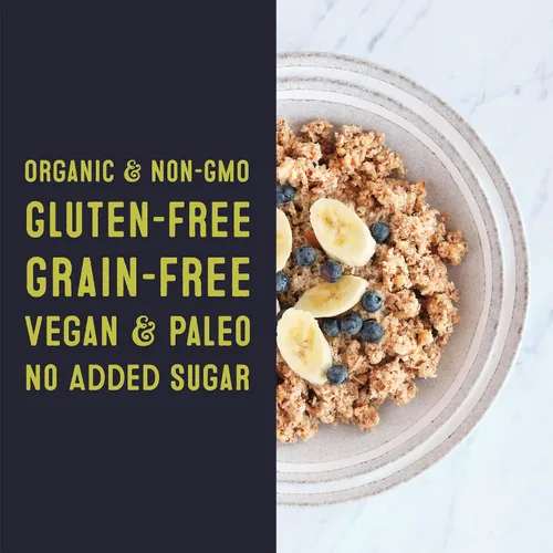 Vista 3 de Wella Cereal Avena Alternativa, Cereal Caliente para el Desayuno Libre de Gluten, Sin Granos Paleo Orgánico Vegano Alto en Proteínas Superalimento a