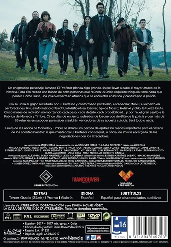 Vista 2 de DIVISA HV La Casa de Papel – Complete Series