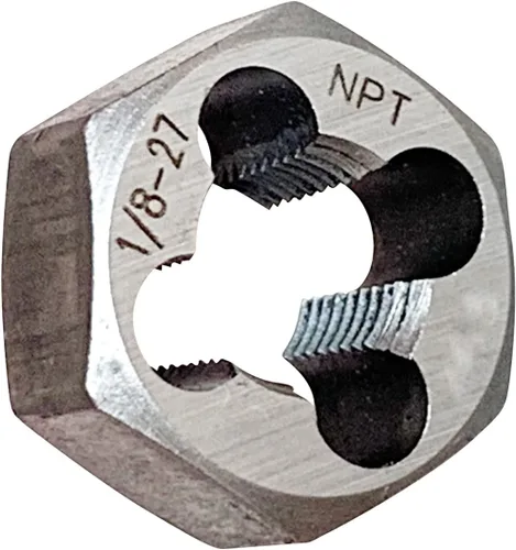 Vista 4 de NPT Tubo Hex Troquel Cartbon Acero 1-1/2 "-11 1/2