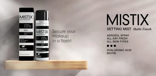 Vista 6 de Kokie, Mistix Matte Setting Mist