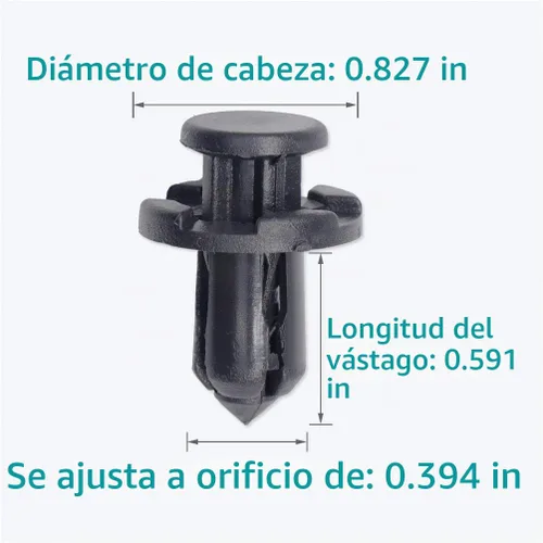 Vista 2 de Lantee 20 piezas de parachoques para cubierta de motor de parachoques para Subaru 90914-0007 Ascent Baja BRZ Crosstrek Forester Impreza Legacy