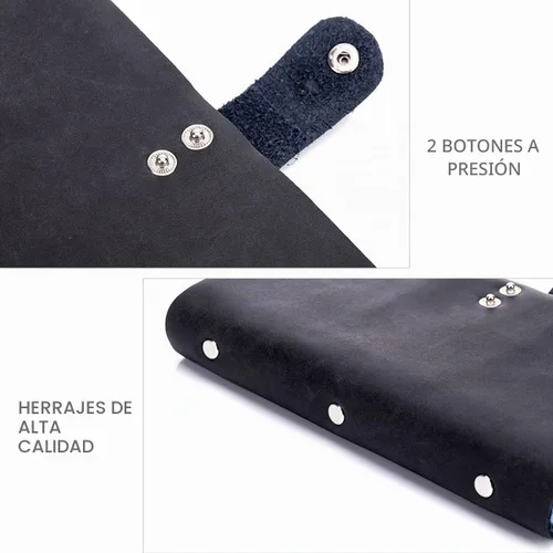 Vista 6 de boshiho Leather Credit Card Holder Business Card Case Book Style 90 Count Name ID Card Holder Book Negro