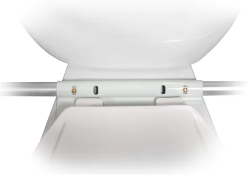 Vista 3 de Drive Medical RTL12000 - Barra de apoyo para inodoros, color blanco