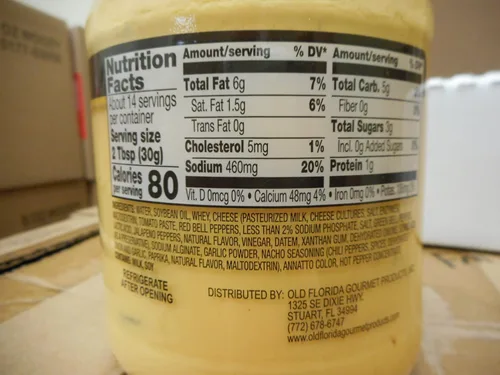 Vista 6 de Old Florida Gourmet Paquete variado de salsa de queso surtido