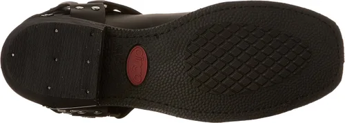 Vista 4 de Dingo Botas de arnés Chopper para hombre, Negro