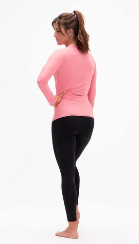Vista 5 de DEVOPS Paquete de 3 camisetas de compresión para mujer, ajuste seco, manga larga, para correr, atléticas, camisetas de entrenamiento