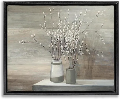 Vista 18 de Birds Floral Meadow Blossoms, 16 x 20 Inch Canvas in Floater Frame Stupell Industries · By Nan · Ready to hang once unboxed · Made in USA
