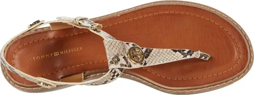 Vista 2 de Tommy Hilfiger Bennia - Sandalias para mujer Beige multicolor