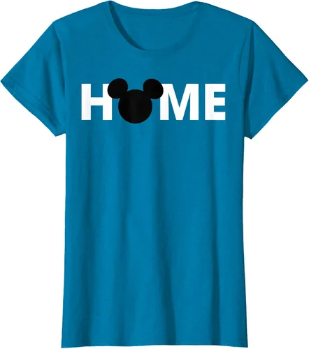 Vista 43 de Disney Mickey And Friends Mickey Silhouette Home - Camiseta, gris, S Gris Oscuro