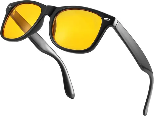 Vista 8 de GY Snail - Lentes de bloqueo de luz azul para hombres, anteojos de seguridad para juegos, alivio de fatiga ocular y mejor sueño