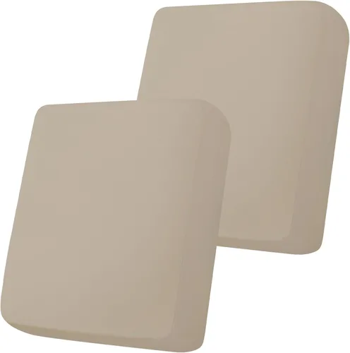 Vista 16 de Smiry Fundas de cojín de sofá estampadas, fundas elásticas suaves para sofá, fundas de sofá lavables antideslizantes, protector de muebles para Beige
