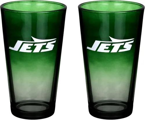 Vista 27 de The Memory Company Juego de 2 vasos con licencia de la NFL, diseño ombre, Philadelphia Eagles