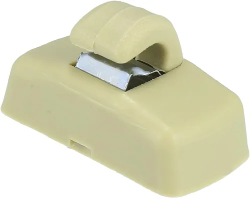 Vista 7 de X AUTOHAUX Gancho para visera parasol beige soporte para VW Golf Jetta Passat Beetle 3B0857561A