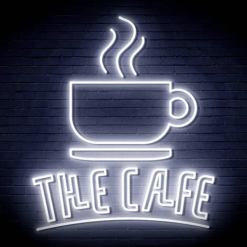 Vista 5 de ADVPRO Coffee – The Cafe Extra-Large Ultra-Bright LED Neon Sign - Blue & Red - st16s54-fn-j0026-br