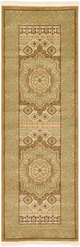 Vista 32 de Unique Loom Palace Collection - Alfombra Saray (2 pies x 3 pies 1 pulgada, rectangular, crema/marrón claro)