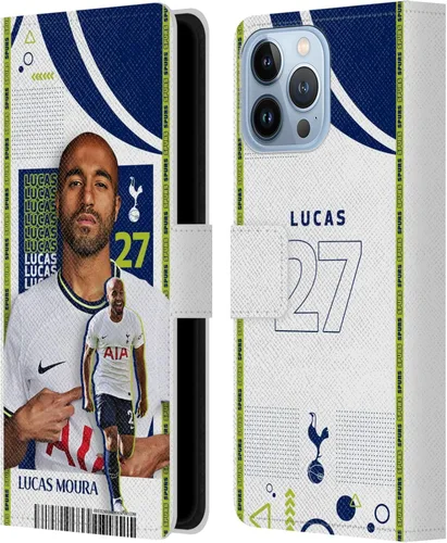 Vista 58 de Head Case Designs Officially Licensed Tottenham Hotspur F.C. Cristian Romero 2022/23 First Team Leather Wallet Case Compatible with Apple iPhone 11