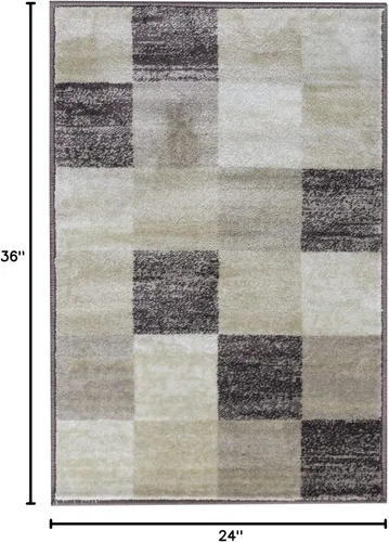 Vista 2 de Superior Rockaway - Alfombra para interiores, 2 x 3 pies, color beige