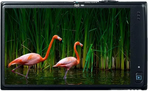 Vista 2 de Canon ELPH 320 HS 16.1MP Cámara Digital con WiFi y Zoom Óptico 5X - Negro 6024B001
