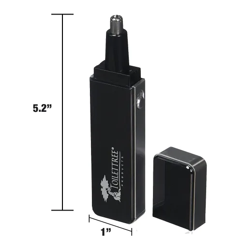 Vista 2 de Elegante recortador vello de nariz con punta de corte de precisión ToiletTree Products TTP-TRIM-0.32 oz
