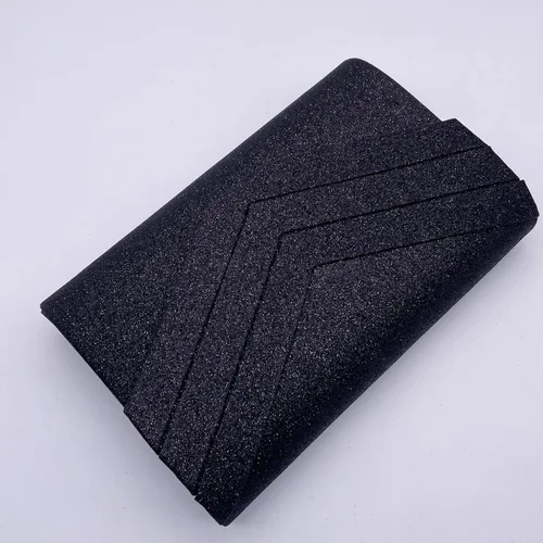 Vista 5 de Milisente - Cartera de noche para mujer, monedero de gamuza en bandolera