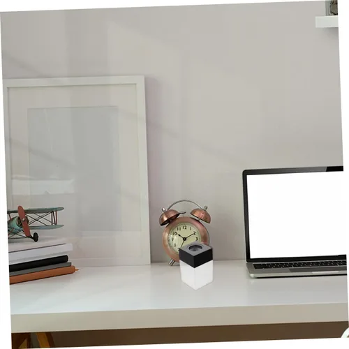 Vista 8 de VILLCASE Dispensador magnético de 2 piezas, dispensador de clip de plástico transparente, organizador de almacenamiento para escritorio, escuela