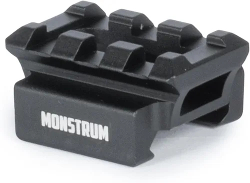 Vista 6 de Monstrum Razorclaw - Soporte elevador Picatinny ultraligero con base de parada de retroceso