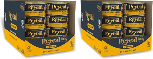 Vista 10 de Reveal Alimento Natural Húmedo Enlatado para Gatos, Ingredientes Limitados y Naturales, Sin Granos, Alto Contenido de Proteínas Sin Aditivos