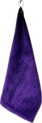 Vista 13 de Toalla de algodón para bolsa de golf con clip (Aqua)