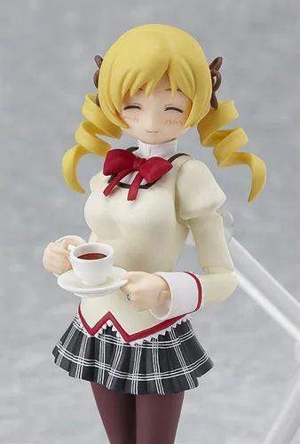 Vista 5 de Good Smile Puella Magi Madoka Magica: Mami Tomoe "Uniforme escolar" Figma figura de acción