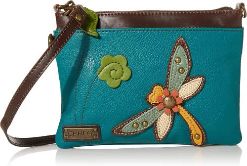Vista 46 de CHALA Mini bandolera/bolso con correa convertible elegante, compacto, versátil