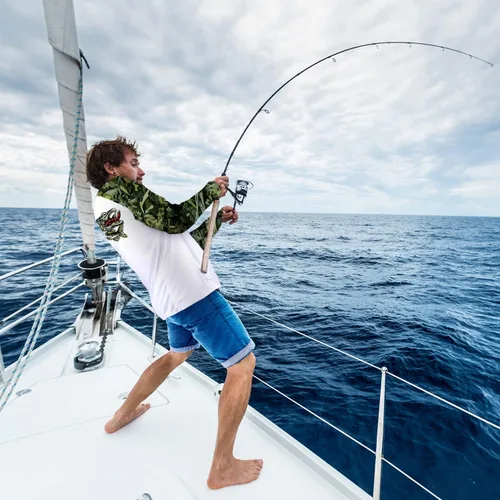 Vista 20 de Palmyth - Camiseta de pesca para hombre, con manga larga, protección solar ultravioleta FPU 50+, con bolsillo