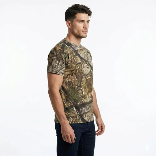 Vista 3 de Realtree APX Camo Men’s T-Shirts Emblema Realtree Apx