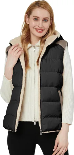 Vista 6 de ZSHOW Ropa para mujer - Chaqueta casual de forro polar con capucha para mujer