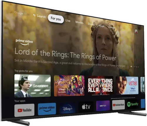 Vista 4 de Sony Serie X90L de TV 4K Ultra HD de 55 pulgadas: BRAVIA XR Full Array LED Smart Google TV con Dolby Vision HDR y características exclusivas