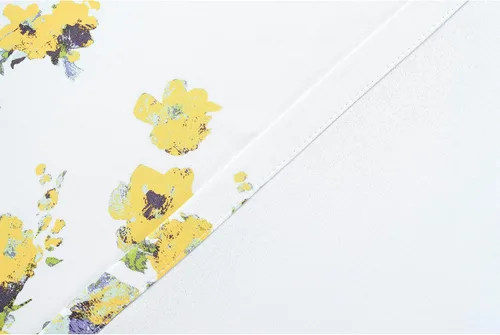 Vista 6 de DriftAway Cortinas florales para dormitorio, 84 pulgadas de largo, para sala de estar, con forro de acuarela, cortinas opacas con aislamiento