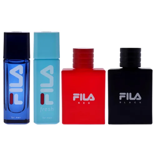 Vista 3 de FILA Juego de regalo de Colonia para hombre, perfumes frescos, limpios y refrescantes para hombres, fragancias de larga duración, diseño de botella