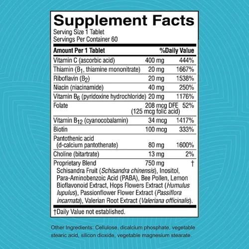 Vista 3 de Nature's Sunshine Nutri-Calm, 60 Tabletas