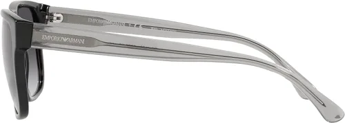 Vista 2 de Emporio Armani Gafas de sol redondas de moda para hombre