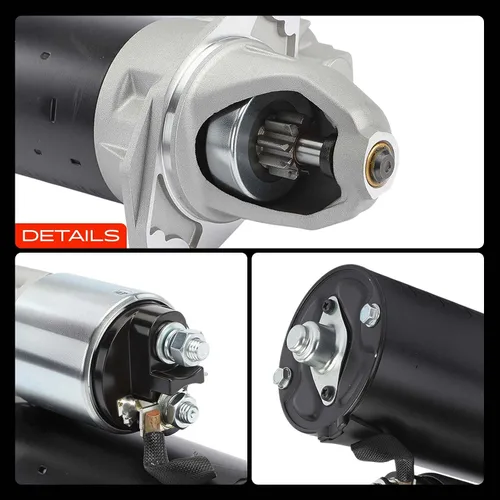 Vista 9 de A-Premium Motor de arranque compatible con Land Rover Discovery 1994-2004, Range Rover 1993-2002, Defender 110 1993, Defender 90, 3.9L 4.0L 4.6L