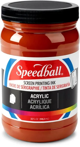 Vista 25 de Speedball 004657 Tinta acrílica para serigrafía, 32.0 fl oz, 32 onzas líquidas, color negro