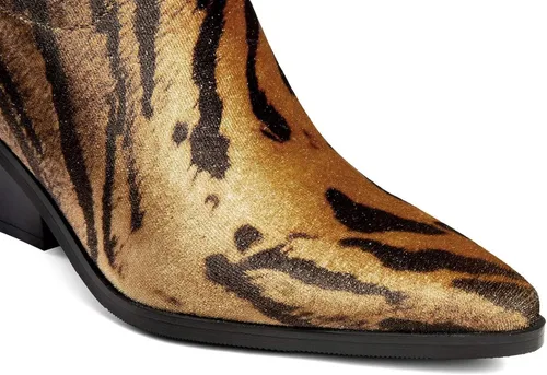 Vista 5 de ANN CREEK Botas 'Orenta' de moda con estampado de tigreanimal para mujer