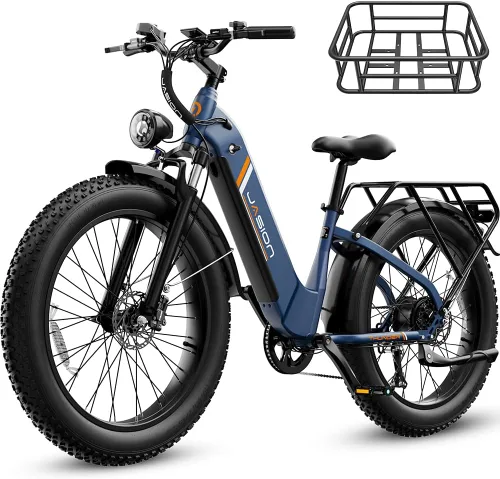 Vista 16 de Jasion Thunder/PRO/ST Electric Bike,2000W/1800W Peak Ebikes for Adults,26''Fat Tire Best Ebike for Men,90/80 Miles with 1040Wh/864Wh
