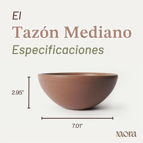 Vista 2 de MORA - Juego de 4 cuencos medianos de cerámica de 28 onzas, aptos para microondas, horno y lavavajillas, cosecha