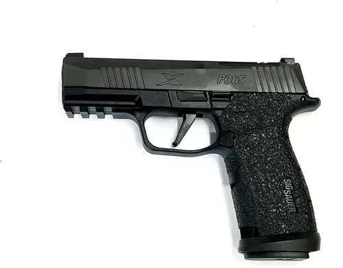 Vista 3 de Handleitgrips Kit de mejora de agarre de goma texturizada para Sig Sauer P365 X-Macro TACOPS